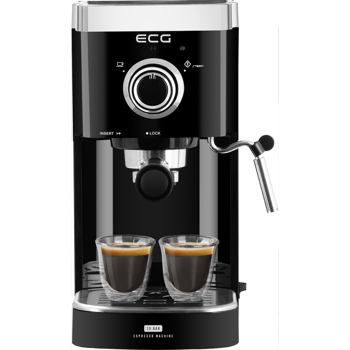 ECG ESP 20301 Eszpresszó Kávéfőző - Fekete